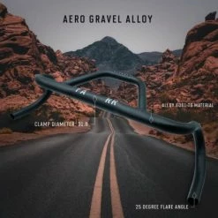 CINTRE RIDEFARR AREO GRAVEL -PNEUS BIKELIFE Boutique 2019 aero alloy gravel bar creative 6 480x480 1