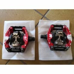 Pédales Auto Shimano 6 Pédales Auto Shimano -PNEUS BIKELIFE Boutique pedales shimano dx rouge spd double face 2