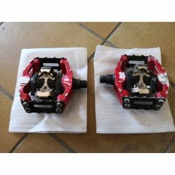 Pédales Auto Shimano 7 Pédales Auto Shimano -PNEUS BIKELIFE Boutique pedales shimano dx rouge spd double face 3