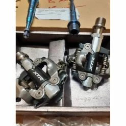 Pédales Auto Shimano 6 Pédales Auto Shimano -PNEUS BIKELIFE Boutique pedales xtr axe 52 plus titanes neufs 2