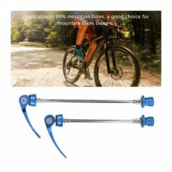 2 Pièces Brochettes De Moyeu De Roue De Vélo VTT Essieu De Vélo De Route à Dégagement Rapide Levier De Brochette (bleu)-TI - Avis / Test