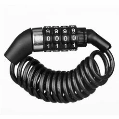 Unbranded Mini Casque Antivol 4 Chiffres Combinaison Vélo Lock