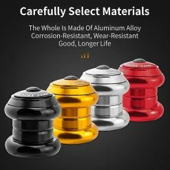 Unbranded Casque 1 1/8 Pouce Pour Tube Droit Sans Fil De 28,6 Mm -PNEUS BIKELIFE Boutique 354746164 max