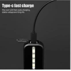 Unbranded Lumière De Vélo Rechargeable Led Feux Avant Et Arrière, Lumières Puissantes Imperméables Et Antichocs, Lumières De Casque -PNEUS BIKELIFE Boutique 356753626 max