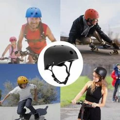Keepsmile Skateboard Casque De Vélo Cpsc Certifié Léger Réglable, Multi-sport Pour Vélo Cyclisme Skate Scooter, 3 Tailles -PNEUS BIKELIFE Boutique 374624403 max