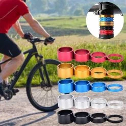 Unbranded 4pcs / Lot MTB Casque Laveuse Raise Guidon Bicycle Fork Washer Stem Spacers 7 Unbranded 4pcs / Lot MTB Casque Laveuse Raise Guidon Bicycle Fork Washer Stem Spacers -PNEUS BIKELIFE Boutique 374644380 max