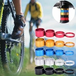 Unbranded 4pcs / Lot MTB Casque Laveuse Raise Guidon Bicycle Fork Washer Stem Spacers 8 Unbranded 4pcs / Lot MTB Casque Laveuse Raise Guidon Bicycle Fork Washer Stem Spacers -PNEUS BIKELIFE Boutique 374644428 max
