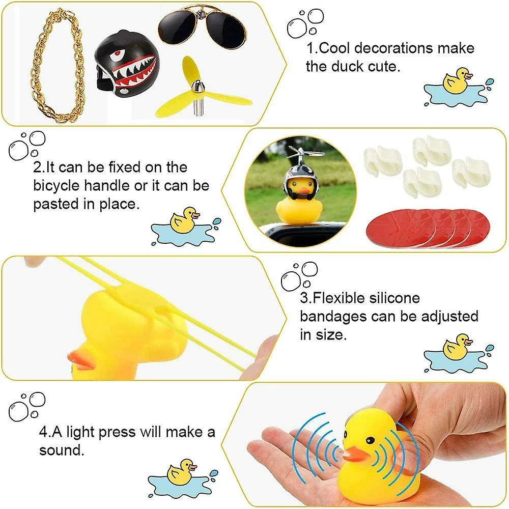 Unbranded 4 Cloches De Vélo De Canard Avec Interrupteur De Lumière, Nouveau Casque Jaune Canard Vélo Cloche Mignon Caoutchouc Canard Vélo Corne Bébé Tout-petit Décoration Adulte 3 Unbranded 4 Cloches De Vélo De Canard Avec Interrupteur De Lumière, Nouveau Casque Jaune Canard Vélo Cloche Mignon Caoutchouc Canard Vélo Corne Bébé Tout-petit Décoration Adulte – Image 3