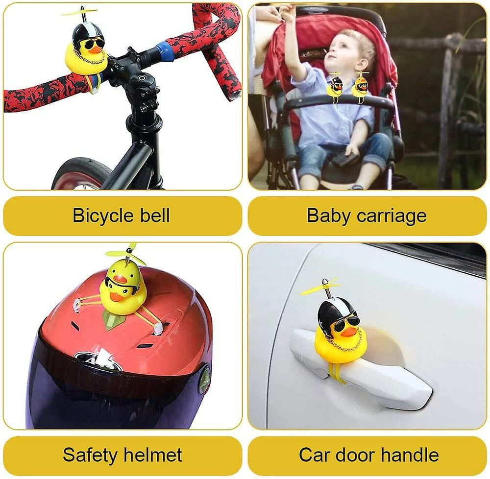 Unbranded 4 Cloches De Vélo De Canard Avec Interrupteur De Lumière, Nouveau Casque Jaune Canard Vélo Cloche Mignon Caoutchouc Canard Vélo Corne Bébé Tout-petit Décoration Adulte 4 Unbranded 4 Cloches De Vélo De Canard Avec Interrupteur De Lumière, Nouveau Casque Jaune Canard Vélo Cloche Mignon Caoutchouc Canard Vélo Corne Bébé Tout-petit Décoration Adulte – Image 4
