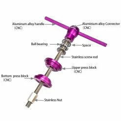 Unbranded Tasse De Casque De Vélo Et Boîtier De Pédalier Installation De Presse Casque Outil De Pressage 7 Unbranded Tasse De Casque De Vélo Et Boîtier De Pédalier Installation De Presse Casque Outil De Pressage -PNEUS BIKELIFE Boutique 409445341 max