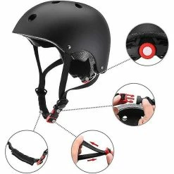 Unbranded Ensemble D’équipement De Protection Pour Enfants Casque De Sécurité Genouillères Coudières Poignets Jeunes Sport -PNEUS BIKELIFE Boutique 417712338 max