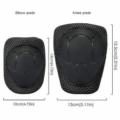 Unbranded Ensemble D’équipement De Protection Pour Enfants Casque De Sécurité Genouillères Coudières Poignets Jeunes Sport -PNEUS BIKELIFE Boutique 417712689 max