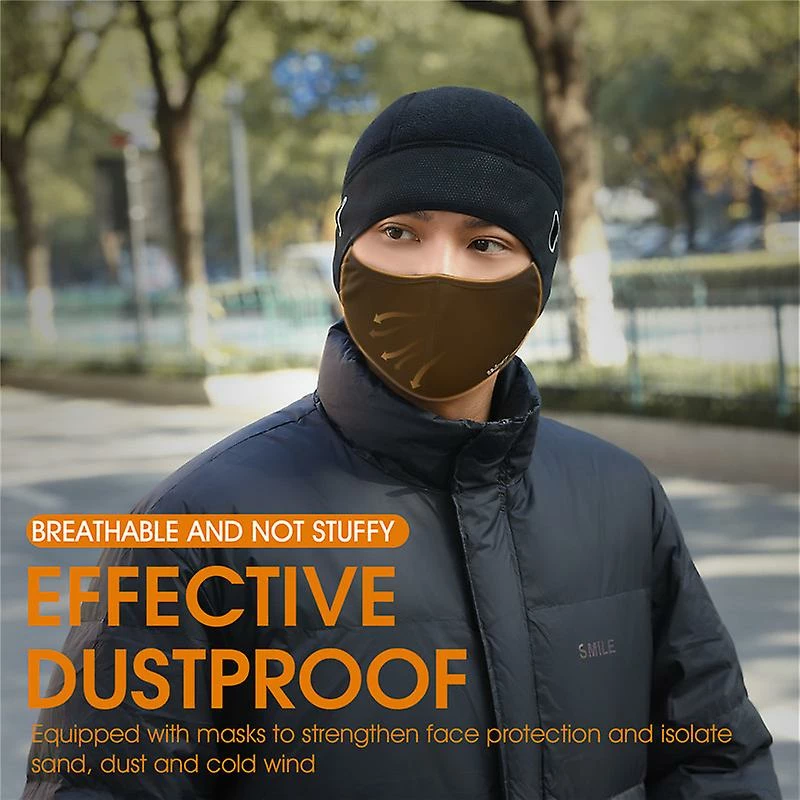 Bimirth West Biking Hiver Cyclisme Casquette Couverture Faciale Moto VTT Vélo Casque Doublure Intérieure Course Ski Skull Cap Sport Vélo Casque 4 Bimirth West Biking Hiver Cyclisme Casquette Couverture Faciale Moto VTT Vélo Casque Doublure Intérieure Course Ski Skull Cap Sport Vélo Casque – Image 4