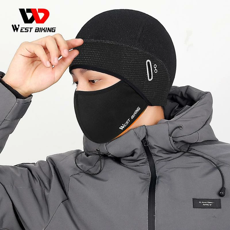 Bimirth West Biking Hiver Cyclisme Casquette Couverture Faciale Moto VTT Vélo Casque Doublure Intérieure Course Ski Skull Cap Sport Vélo Casque 5 Bimirth West Biking Hiver Cyclisme Casquette Couverture Faciale Moto VTT Vélo Casque Doublure Intérieure Course Ski Skull Cap Sport Vélo Casque – Image 5