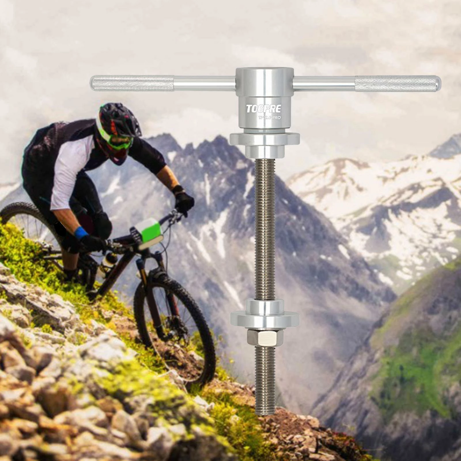 Unbranded Outil D’installation De Presse Pour Casque De Vélo Et Pédalier, Outils D’installation De La Tête Des Vélos De Montagne, Outil De Presse Dans La Presse, Outil Bb De Vélo, équipements D’outils De Réparation 2 Unbranded Outil D’installation De Presse Pour Casque De Vélo Et Pédalier, Outils D’installation De La Tête Des Vélos De Montagne, Outil De Presse Dans La Presse, Outil Bb De Vélo, équipements D’outils De Réparation – Image 2