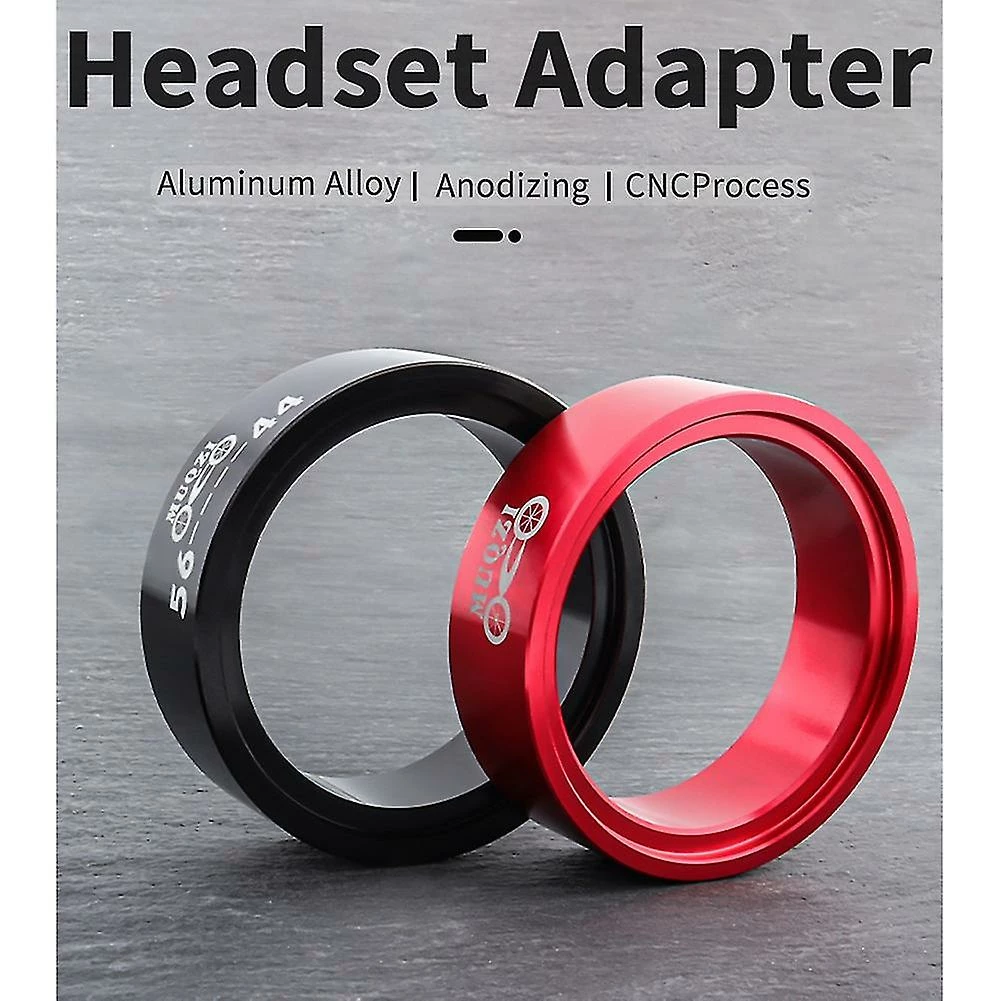 Unbranded Adaptateur De Casque Road Bike Tapered Tube Frame Adaptateur De Casque, 56-44mm Noir 2 Unbranded Adaptateur De Casque Road Bike Tapered Tube Frame Adaptateur De Casque, 56-44mm Noir – Image 2