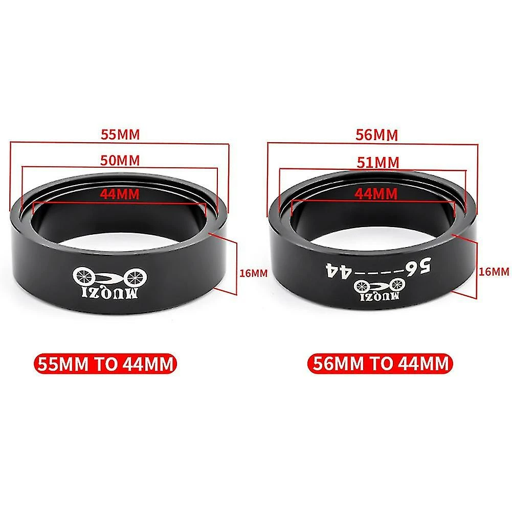 Unbranded Adaptateur De Casque Road Bike Tapered Tube Frame Adaptateur De Casque, 56-44mm Noir 3 Unbranded Adaptateur De Casque Road Bike Tapered Tube Frame Adaptateur De Casque, 56-44mm Noir – Image 3