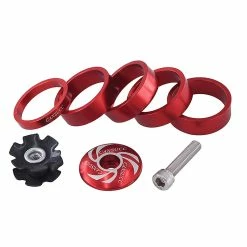 Unbrand 1/8 Pouce Casque Spacer Top Cap Casque Star Nut Pour W / Stem