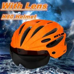 Unbrand Gub K80 Plus Casque Unisexe De Protection De Vélo De Montagne, Taille De La Tête: 58-62cm - Orange -PNEUS BIKELIFE Boutique 610695889 max