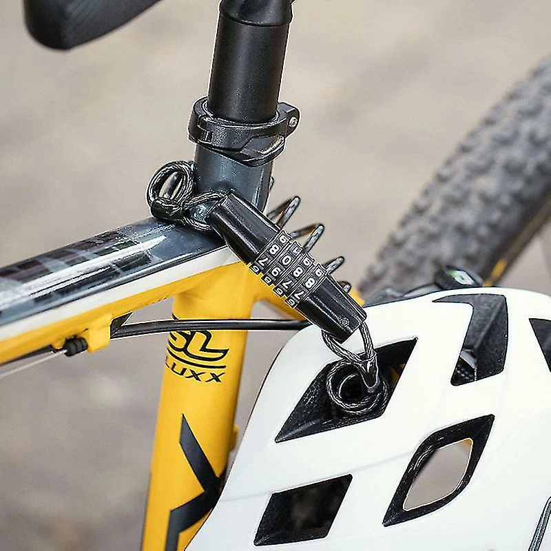 Unbranded Serrure à Code Télescopique Véhicule électrique Casque évolutif Serrure De Vélo 5 Unbranded Serrure à Code Télescopique Véhicule électrique Casque évolutif Serrure De Vélo – Image 5