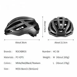 Unbranded Ultralight Bicycle Helmet Hommes Cyclisme Intégralement Moulé Femmes Mtb Road Respirant Ventilation Sport Sécurité Casque De Vélo -PNEUS BIKELIFE Boutique 623149600 max