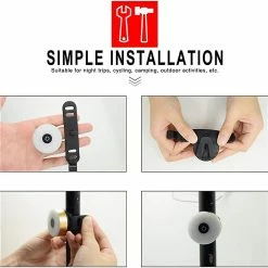 Unbranded Feu Arrière De Vélo, Sport Led Arrière Vélo Lumière Usb Rechargeable, Rouge Haute Intensité Vélo Feu Arrière Imperméable à L’Eau, Casque Sac à Dos Led Lampe Avertissement De Sécurité -PNEUS BIKELIFE Boutique 640089347 max