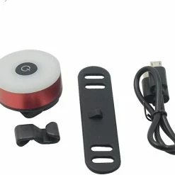 Unbranded Feu Arrière De Vélo, Sport Led Arrière Vélo Lumière Usb Rechargeable, Rouge Haute Intensité Vélo Feu Arrière Imperméable à L’Eau, Casque Sac à Dos Led Lampe Avertissement De Sécurité -PNEUS BIKELIFE Boutique 640089352 max