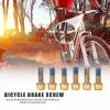 Unbranded 6pcs Mi Xim M6x18mm Vélo Casque Tige Fixation Boulon Vis Cyclisme Pièces Vélo Outils De Réparation De Vélo De Montagne