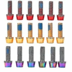 Unbranded 6pcs Mi Xim M6x18mm Vélo Casque Tige Fixation Boulon Vis Cyclisme Pièces Vélo Outils De Réparation De Vélo De Montagne -PNEUS BIKELIFE Boutique 640271874 max