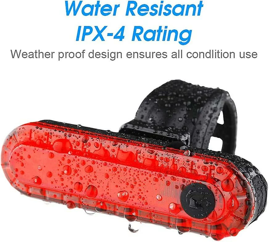 Baodan Feu Arrière De Vélo Arrière 2 Pack, Ultra Lumineux Usb Rechargeables Feux Arrière De Vélo, Accessoires LED Rouges Haute Intensité S’adapte Sur N’importe Quel Vélo Ou Casque. Facile à Utiliser 4 Baodan Feu Arrière De Vélo Arrière 2 Pack, Ultra Lumineux Usb Rechargeables Feux Arrière De Vélo, Accessoires LED Rouges Haute Intensité S’adapte Sur N’importe Quel Vélo Ou Casque. Facile à Utiliser – Image 4