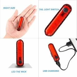 Baodan Feu Arrière De Vélo Arrière 2 Pack, Ultra Lumineux Usb Rechargeables Feux Arrière De Vélo, Accessoires LED Rouges Haute Intensité S’adapte Sur N’importe Quel Vélo Ou Casque. Facile à Utiliser 9 Baodan Feu Arrière De Vélo Arrière 2 Pack, Ultra Lumineux Usb Rechargeables Feux Arrière De Vélo, Accessoires LED Rouges Haute Intensité S’adapte Sur N’importe Quel Vélo Ou Casque. Facile à Utiliser -PNEUS BIKELIFE Boutique 640649239 max