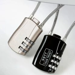 Unbranded Casque Chaîne Serrure Mot De Passe à 3 Chiffres Pour Scooter Moto Vélo Serrure Câble -PNEUS BIKELIFE Boutique 756051613 max 1