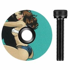 Unbranded MTB Road Bicycle Headset Top Cover Avec Boulons, Casque De Vélo Top Cover