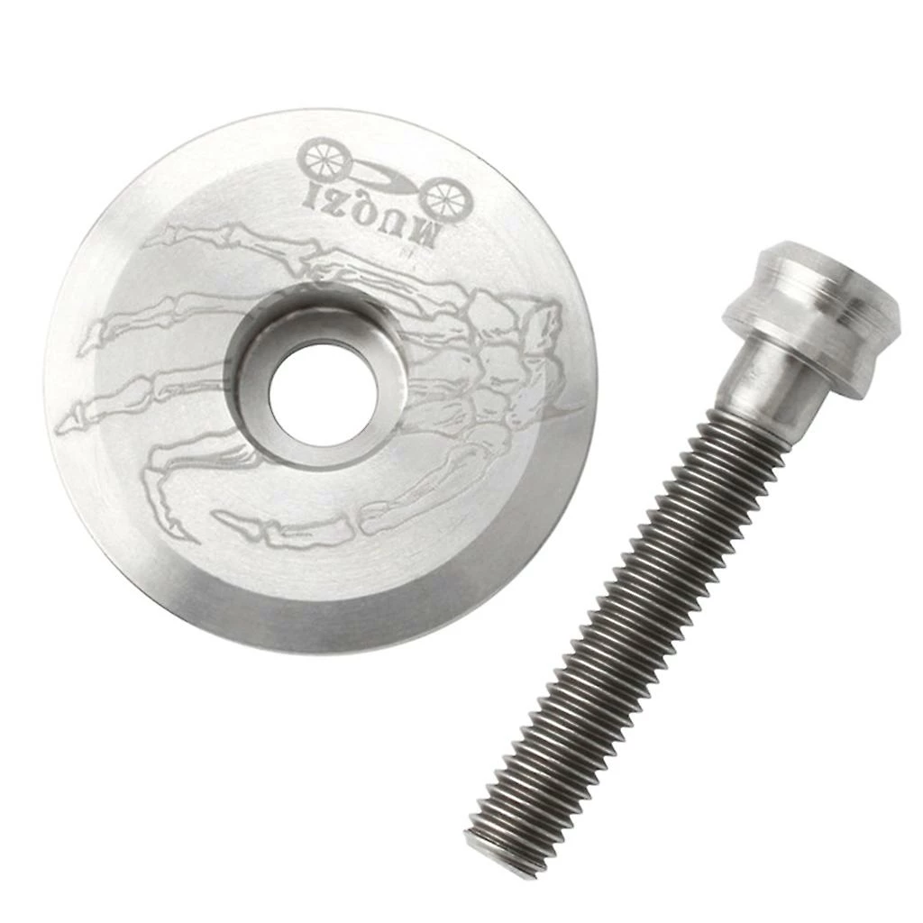 Unbranded MTB Road Bicycle Headset Top Cover Avec Boulons, Casque De Vélo Top Cover 1 Unbranded MTB Road Bicycle Headset Top Cover Avec Boulons, Casque De Vélo Top Cover