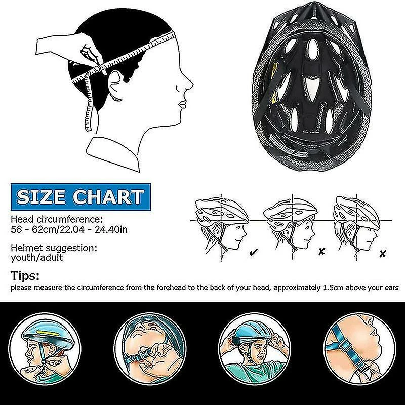 Unbranded Casque De Vélo Livlov V1 Pour Adultes Avec Visière Et Coussin Amovibles, 18 évents, Casque De Vélo Léger Réglable De 56 à 62 Cm 4 Unbranded Casque De Vélo Livlov V1 Pour Adultes Avec Visière Et Coussin Amovibles, 18 évents, Casque De Vélo Léger Réglable De 56 à 62 Cm – Image 4