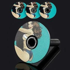 Sfygv MTB Road Bicycle Headset Top Cover Avec Boulons, Casque De Vélo Top Cover -PNEUS BIKELIFE Boutique 769243624 max