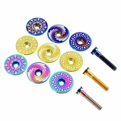 Unbranded Léger Pour Casquette De Vélo En Alliage De Titane + M6 * 30mm Casque De Vélo Tige Vis De Boulon -PNEUS BIKELIFE Boutique 776474859 max