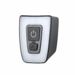 Unbranded Usb Lampe De Poche Rechargeable Pour Vélo Lumière Arrière Imperméable à L’eau Casque De Vélo Feu Arrière Cyclisme Avertissement Lumière Flash Cyclisme Lumières
