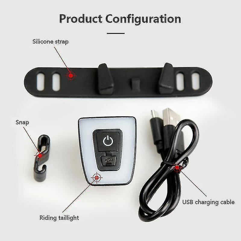 Unbranded Usb Lampe De Poche Rechargeable Pour Vélo Lumière Arrière Imperméable à L’eau Casque De Vélo Feu Arrière Cyclisme Avertissement Lumière Flash Cyclisme Lumières 2 Unbranded Usb Lampe De Poche Rechargeable Pour Vélo Lumière Arrière Imperméable à L’eau Casque De Vélo Feu Arrière Cyclisme Avertissement Lumière Flash Cyclisme Lumières – Image 2