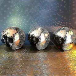 Hcankcan Casque Disco Ball Avec Visière Rétractable Pour Accessoires De Discothèque Cool -PNEUS BIKELIFE Boutique 797261010 max