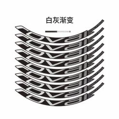 Autocollants Roval Control SL Pour Jante De Vélo Et VTT,stickers Pour Roue De Bicyclette, Aux Couleurs Dégradées, [5CDAEC6] - Avis / Test