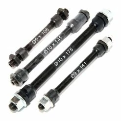 Axe De Roue Avant Arrière VTT Vélo Route Moyeu Avec Ecrou Conique Et Hexagonal Roue Vendu à L'un - Avis / Test