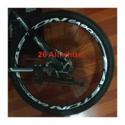EA90XC 2 Roues-ensemble VTT 26-27. 5-29 Pouces Autocollants De Roue Roue De Vélo Autocollant - Modèle: 26 All White - UOZXCT - Avis / Test