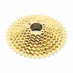 Fdit Cassette De Vélo BOLANY VTT 10 Vitesses Roue Libre Vélo 11-42 T Cassette Volant Remplacement Or - Avis / Test