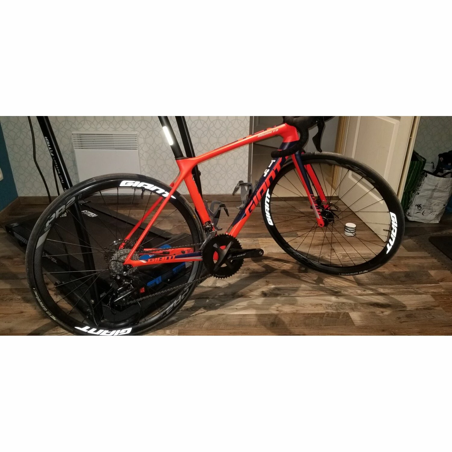 Vélo De Course Giant TCR ADVANCED2 DISC KOM - 52 1 Vélo De Course Giant TCR ADVANCED2 DISC KOM - 52