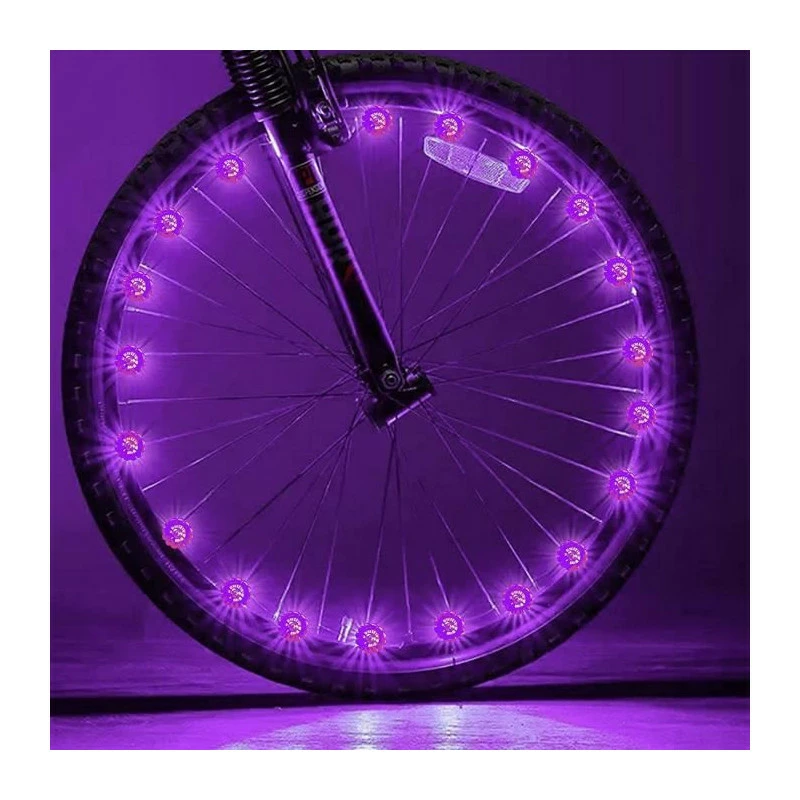 Gidenfly Lumière De Rayon De Vélo Étanche Antichoc VTT LED Lumière De Rayon De Vélo Lumineux Lumière De Roue De Vélo Ave - Avis / Test 1 Gidenfly Lumière De Rayon De Vélo Étanche Antichoc VTT LED Lumière De Rayon De Vélo Lumineux Lumière De Roue De Vélo Ave - Avis / Test