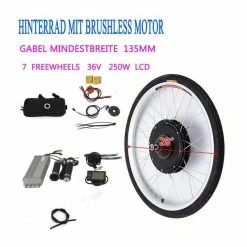 Kit De Conversion De Vélo Electrique De 28-, Moyeu De Roue Arrière De Vélo Electrique 36V, Conversion De Vélo Electrique 25 - Avis / Test