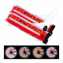 LED De Bicyclette, Modifications Pour Roue à Rayons étanche De Vélo 32 Lumières LED 25 - Avis / Test