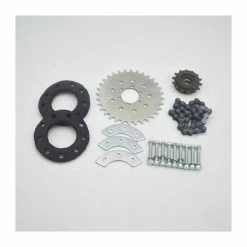 Pignon De Moteur Pour Roue Arrière De Vélo, Chaîne, Roue Arrière 32T, Kit De Moteur à Entraînement Gauche, Adaptateur [BE - Avis / Test