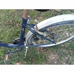 Vélo Urbain Autre Marque -PNEUS BIKELIFE Boutique velo decathlon bleu femme ville 2